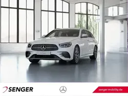 Weiß Gebraucht 2022 Mercedes E220 AMG line | 39.870 € (Guter Preis)