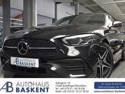 Schwarz Gebraucht 2022 Mercedes C220 AMG line Limousine | 39.890 € (Teuer)