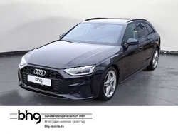 Mythosschwarz metallic Gebraucht 2021 Audi A4 S-Line Kombi | 24.350 € (Superpreis)