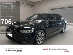 Mythosschwarz metallic Gebraucht 2023 Audi A8 Ambiente Limousine | 68.899 € (Teuer)