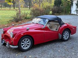Rot Gebraucht 1955 Triumph TR2 Cabrio | 26.999 €