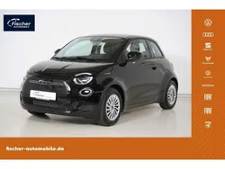Schwarz Gebraucht 2023 Fiat 500e Kleinwagen | 19.480 € (Superpreis)