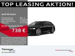 Schwarz Gebraucht 2023 Audi A6 S-Line Kombi | 49.980 € (Fairer Preis)