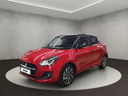 Rot/schwarz Gebraucht 2023 Suzuki Swift Limousine | 15.450 € (Fairer Preis)