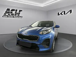 Blau Gebraucht 2021 Kia Sportage SUV | 18.876 € (Fairer Preis)