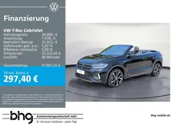 Schwarz Neu 2025 VW T-Roc Cabriolet R-line Cabrio | 39.890 € (Superpreis)