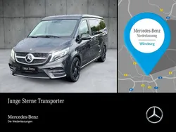 Grau Gebraucht 2021 Mercedes V250 Marco Polo Van / Kleinbus | 59.990 € (Teuer)