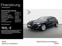 Schwarz Gebraucht 2023 Audi A3 Sportback Limousine | 23.990 € (Guter Preis)