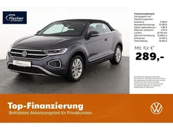 Grau Gebraucht 2024 VW T-Roc Cabriolet Style Cabrio | 30.980 € (Guter Preis)