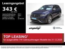Atlantic blue metallic Gebraucht 2024 VW Tiguan Allspace Elegance SUV | 38.230 € (Guter Preis)