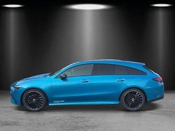 Blau Gebraucht 2023 Mercedes CLA220 Shooting Brake AMG line Kombi | 51.880 €