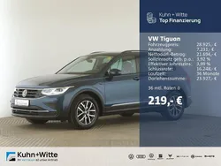 Nightshade blue metallic Gebraucht 2021 VW Tiguan Life SUV | 28.925 € (Guter Preis)
