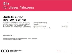 Daytonagrau perleffekt Neu 2024 Audi A6 e-tron Performance Kombi | 97.550 € (Guter Preis)
