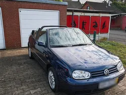 Blau Gebraucht 1998 VW Golf Cabriolet Cabrio | 2.999 € (Teuer)