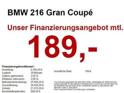 Weiß Neu 2025 BMW 216 Efficient Dynamics Coupé | 30.970 € (Fairer Preis)