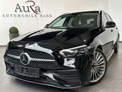 Schwarz Gebraucht 2022 Mercedes C220 AMG line Kombi | 33.989 € (Fairer Preis)