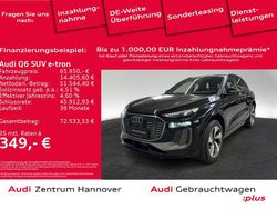 Mythosschwarz metallic Gebraucht 2025 Audi Q6 e-tron Ambiente SUV | 65.950 €