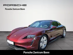 Cherrymetallic Gebraucht 2021 Porsche Taycan Limousine | 59.950 € (Guter Preis)