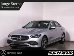 Lack hightechsilber Gebraucht 2024 Mercedes C200 Avantgarde Limousine | 39.878 € (Guter Preis)