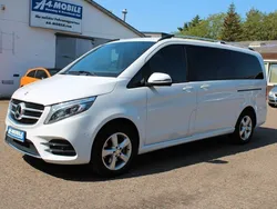 Bergkristallweiß metallic Gebraucht 2017 Mercedes V250 AMG line Van / Kleinbus | 43.999 € (Fairer Preis)