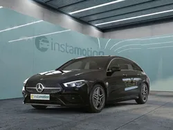 Schwarz Gebraucht 2023 Mercedes CLA250 Shooting Brake AMG Kombi | 42.328 € (Teuer)