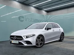 Silber Gebraucht 2021 Mercedes A220 AMG line Limousine | 37.300 € (Teuer)