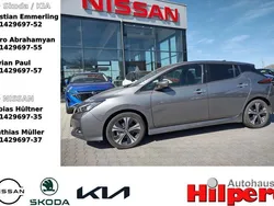 Dark mettalic grey (metallic) Gebraucht 2022 Nissan Leaf N-Connecta Kleinwagen | 15.490 € (Fairer Preis)