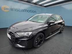 Schwarz Gebraucht 2024 Audi A3 Sportback Limousine | 34.749 € (Fairer Preis)