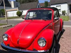 Rot Gebraucht 1979 VW Käfer Cabrio | 20.000 €