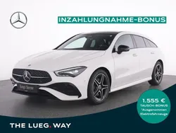 Unilack polarweiß Gebraucht 2024 Mercedes CLA200 Shooting Brake AMG Kombi | 36.385 € (Fairer Preis)