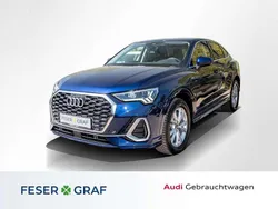 Navarrablau metallic Gebraucht 2024 Audi Q3 Sportback S-Line SUV | 38.990 € (Guter Preis)
