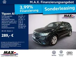Schwarz Gebraucht 2024 VW Tiguan Allspace Life SUV | 36.429 € (Guter Preis)