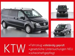 Obsidianschwarz metallic Gebraucht 2024 Mercedes EQV300 Avantgarde Van / Kleinbus | 55.744 € (Etwas zu teuer)