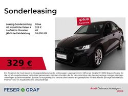 Mythosschwarz metallic Gebraucht 2025 Audi A3 Ambiente Limousine | 33.490 € (Fairer Preis)