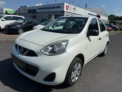 Weiß Gebraucht 2015 Nissan Micra Visia Kleinwagen | 5.599 € (Fairer Preis)
