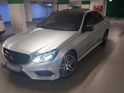 Silber Gebraucht 2015 Mercedes E250 AMG line Limousine | 19.900 € (Etwas zu teuer)