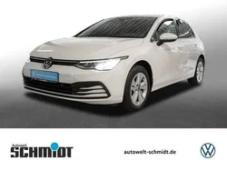 Pure white Gebraucht 2022 VW Golf VIII Life Limousine | 21.798 € (Guter Preis)