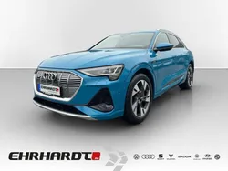 Blau Gebraucht 2020 Audi e-tron S-Line SUV | 31.990 € (Fairer Preis)