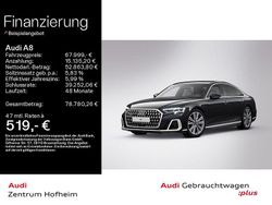 Sebringschwarz kristalleffekt Gebraucht 2024 Audi A8 Sport Limousine | 67.999 €