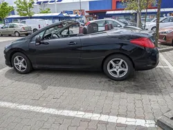 Schwarz Gebraucht 2012 Peugeot 308 CC Allure Cabrio | 13.900 € (Teuer)