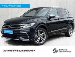 Schwarz Gebraucht 2022 VW Tiguan Allspace R-line SUV | 37.890 € (Fairer Preis)