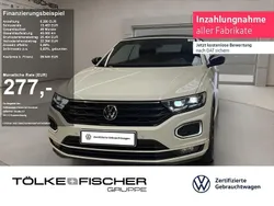 Pure white Gebraucht 2021 VW T-Roc Cabriolet R-line Cabrio | 28.546 € (Etwas zu teuer)