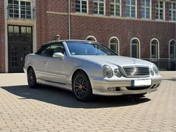 Silber Gebraucht 2003 Mercedes CLK200 Elegance Cabrio | 9.999 € (Teuer)