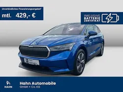 Blau Gebraucht 2022 Skoda Enyaq iV Loft SUV | 33.960 € (Guter Preis)