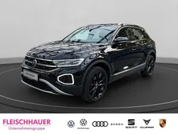 Schwarz Gebraucht 2022 VW T-Roc Style SUV | 23.670 € (Fairer Preis)