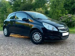 Schwarz Gebraucht 2009 Opel Corsa Kleinwagen | 799 € (Guter Preis)