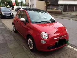 Rot Gebraucht 2013 Fiat 500C Cabrio | 7.499 € (Fairer Preis)