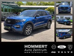 Atlasblau metallic Gebraucht 2021 Ford Explorer ST-Line SUV | 43.890 € (Superpreis)