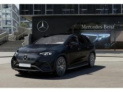 Schwarz obsidianschwarz metall Gebraucht 2025 Mercedes EQE500 AMG SUV | 73.880 € (Superpreis)