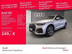 Florettsilber metallic/florett Gebraucht 2022 Audi Q5 Advanced SUV | 33.990 € (Guter Preis)
